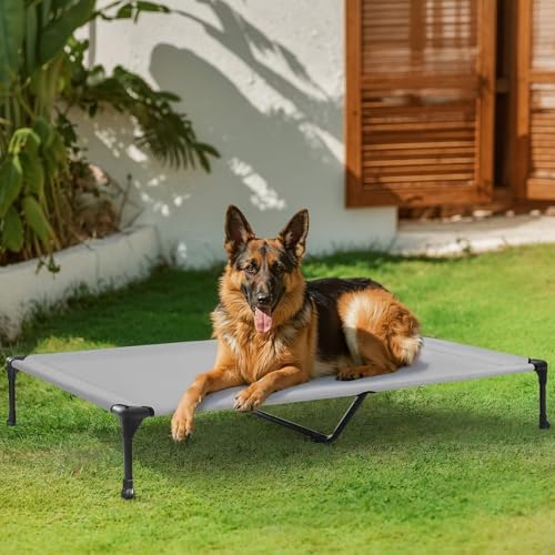 Veehoo Pet Bed Mat in 49.0"L x 33.0"W x 9.0"Th, Gray
