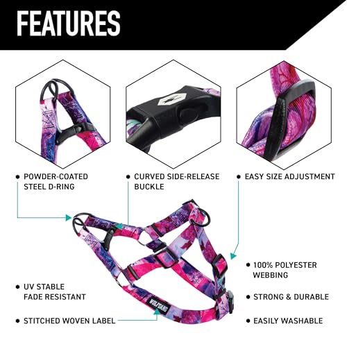 Wolfgang Man & Beast Animal Harness in Small (5/8 Inch x 12-18 Inch), DayDream Print