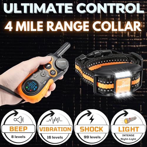 PAWPRO Animal Collar in 1 Collar - Orange, Orange