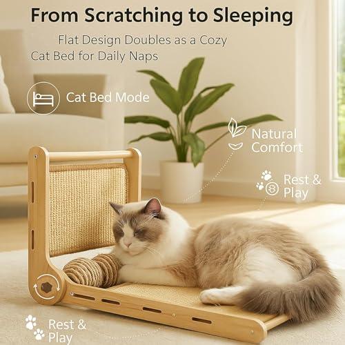 LEQOS Pet Activity Structure in 32 in, Sisal