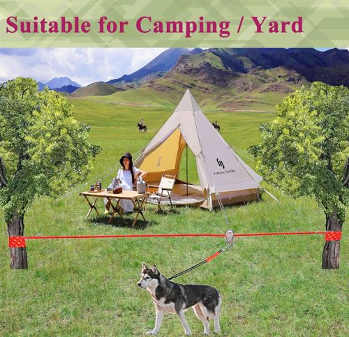 SIAELT Leash in 50Ft, Red for2