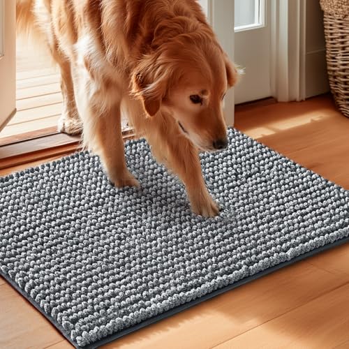 EHEYCIGA Pet Bed Mat in 24x16inch, Grey