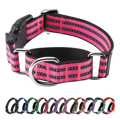 Hikiko Animal Collar in Small, Hot Pink