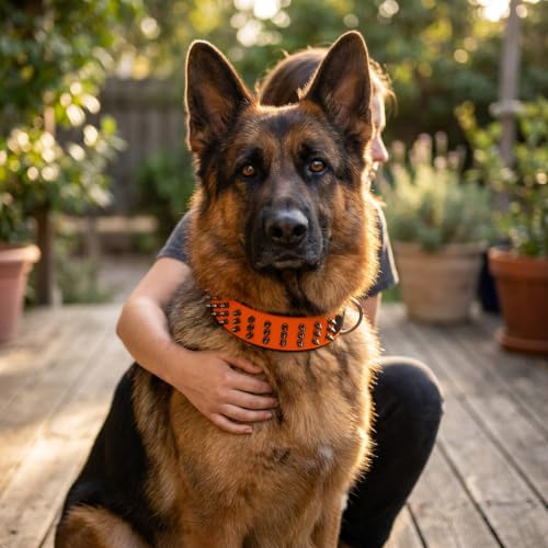 Molteriqo Animal Collar in XL-neck 49-57cm, Orange