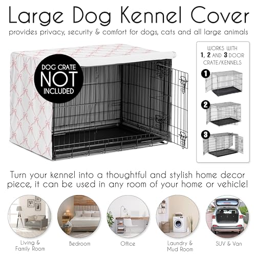 Sweet Jojo Designs Animal Cage in 42.0"L x 30.0"W x 28.5"H, Pink Bow