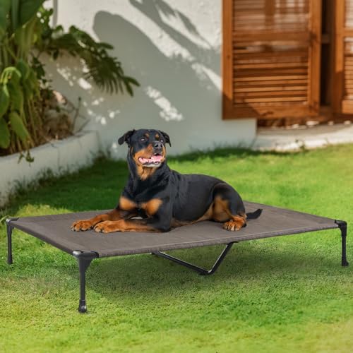 Veehoo Pet Bed Mat in 53.0"L x 37.0"W x 9.0"Th, Brown