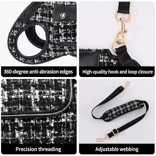 wakytu Animal Harness in X-Small(2-5 LBS), 2.0 Black