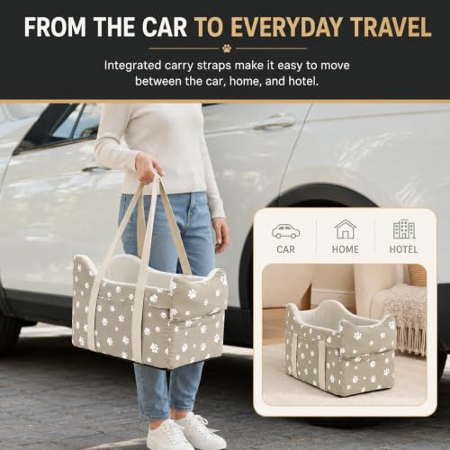 Cullaby Pet Seat in Small, Khaki