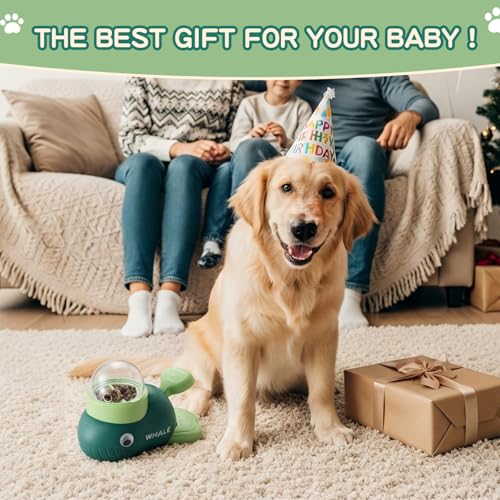 Star&Mi Pet Feeder in Whale-Green
