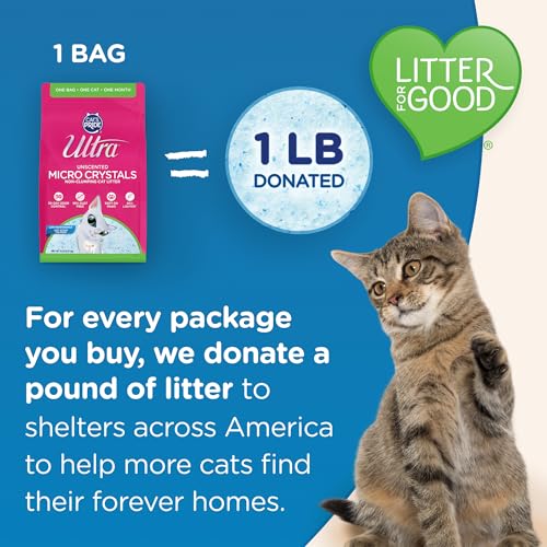 ULTRA Animal Litter in 15 Pound, Micro Crystals