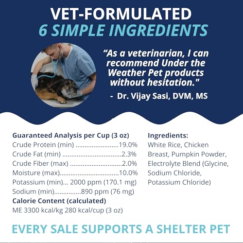 Under the Weather Pet Food in 6 Ounce (Pack of 1)