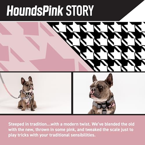Wolfgang Man & Beast Animal Harness in Small (5/8 Inch x 12-18 Inch), HoundsPink Print
