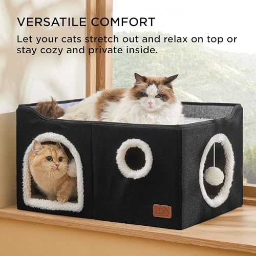 Bedsure Pet Activity Structure in Widen, Black