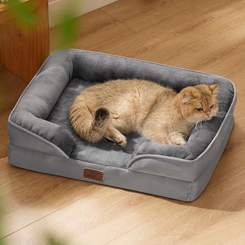 Bedsure Pet Bed Mat in 20"l X 15"w X 6"th, Grey