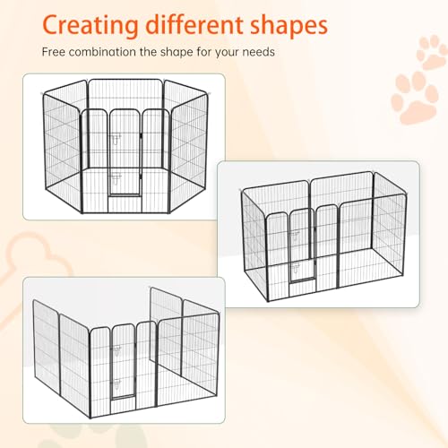 FDW Pet Playpen in Black