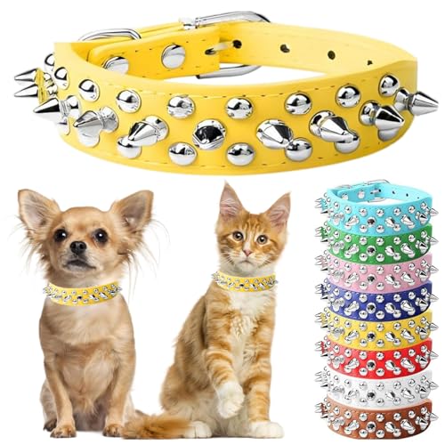 PSPORT Animal Collar in XXS(Neck 6-8"), Yellow