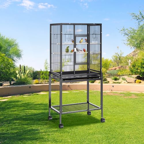 VEVOR Animal Cage in 24.0"L x 16.9"W x 54.0"H, Black