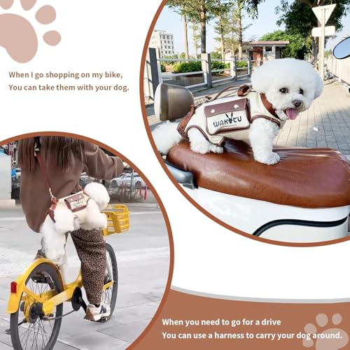 wakytu Animal Harness in Small(4-8 LBS), 1.0 White
