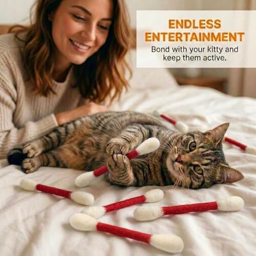 Glaciart One Pet Toy in Regular, Red Swabs