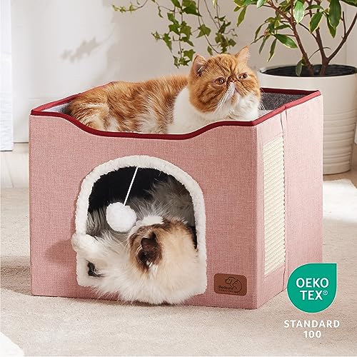 Bedsure Pet Activity Structure in Single, Pink