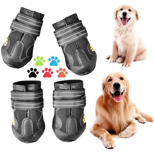 CovertSafe& Paw Hoof Protector in Size 1: （2.3''x1.6'')(L*W) for 10-23 lbs, Black