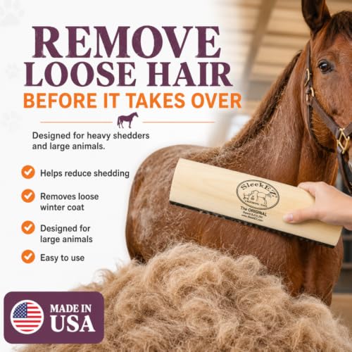 SleekEZ Hair Brush in 10 Inch, Multi-colored