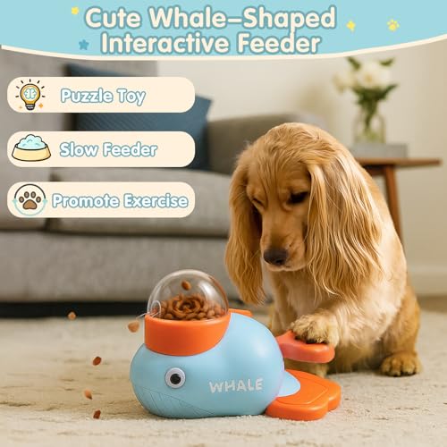 Star&Mi Pet Feeder in Whale-Blue