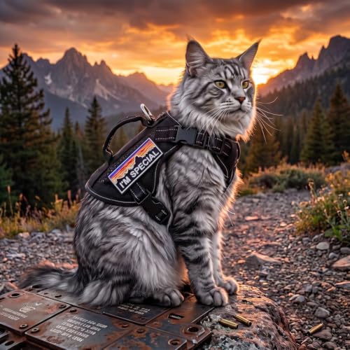 nanappice Animal Harness in Large, Black