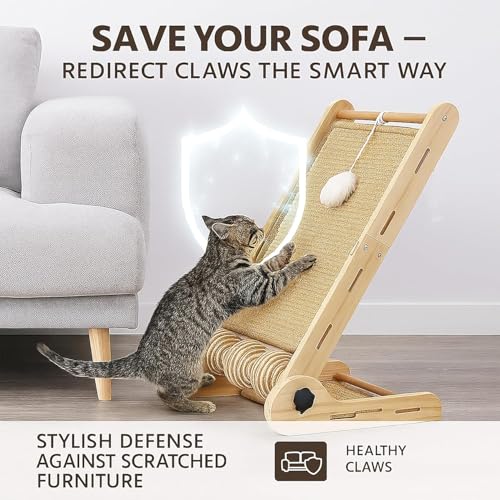 LEQOS Pet Activity Structure in 32 in, Sisal