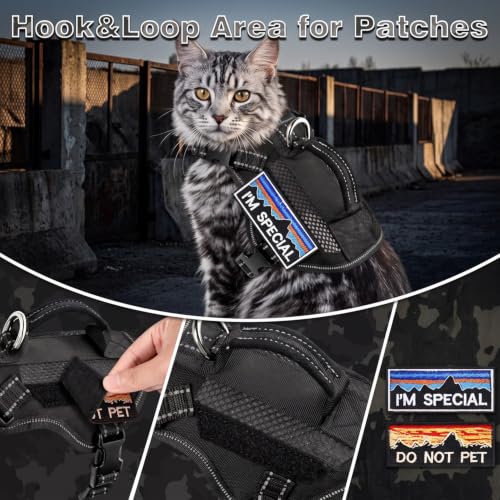 nanappice Animal Harness in Large, Black
