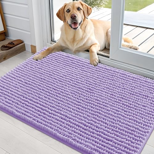 OLANLY Pet Bed Mat in 36" X 24", Lavender