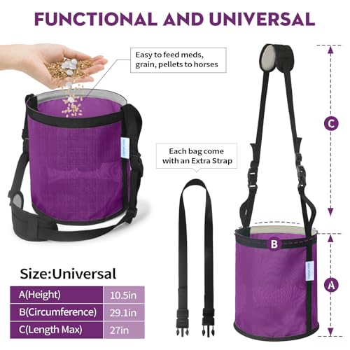 OAHELAKE Pet Supplies in Universal, 2 Pcs Purple