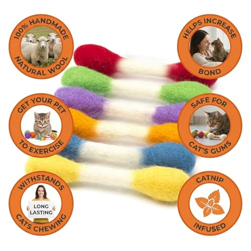Glaciart One Pet Toy in Mini, Colorful Tips
