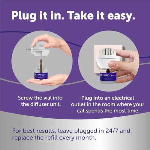FELIWAY Aroma Diffuser in 1 Pack, Translucent