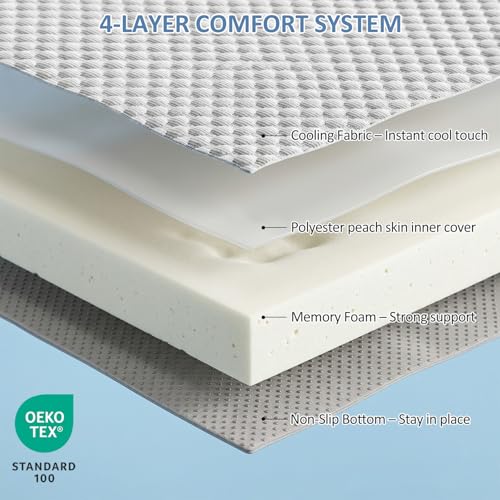 WDCOZY Pet Bed Mat in Medium（29"x21"), Cooling-Grey