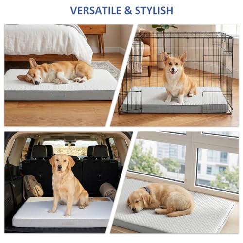 WDCOZY Pet Bed Mat in Medium（29"x21"), Cooling-Grey