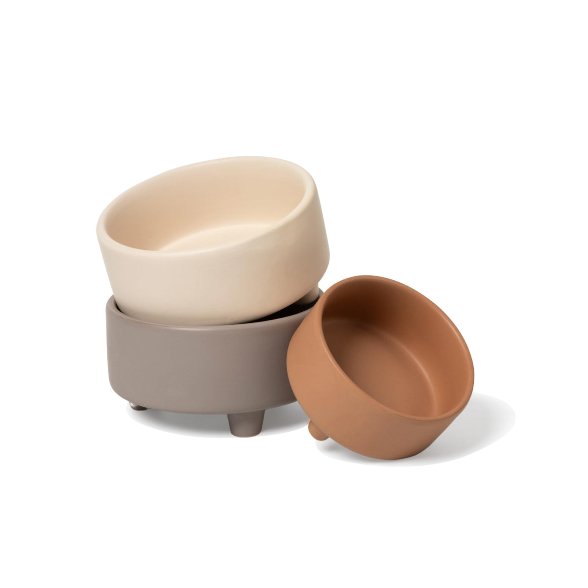 Waggo Pet Feeder in Small, Clay