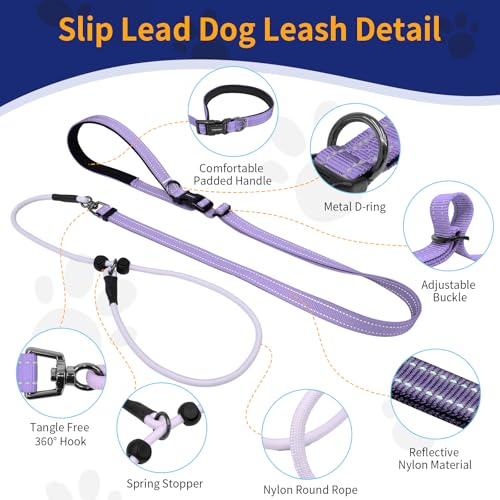 kazazoo Leash in Adjustable, 5.5ft to 8.5ft, Light Purple