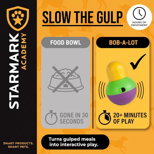 Starmark Pet Toy in Small, Green, purple, and yellow