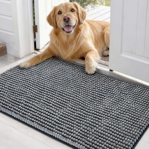 EHEYCIGA Pet Bed Mat in 30x20inch, Grey