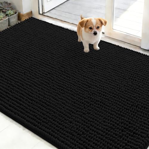 OLANLY Pet Bed Mat in 48" X 30", Black