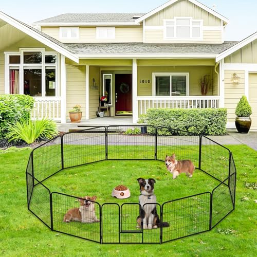 FDW Pet Playpen in Black