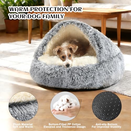 NOYAL Pet Bed Mat in X-Small 15.7'', Gradient Dark grey