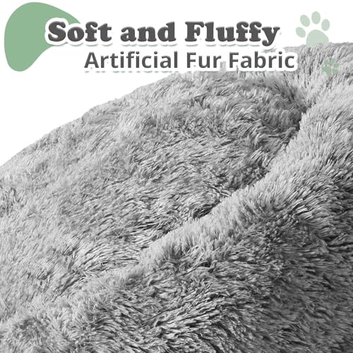JOLLYVOGUE Pet Bed Mat in 20", Smoke Black