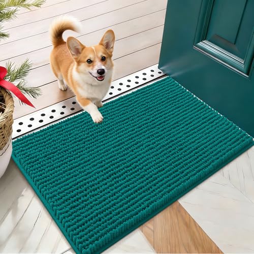 OLANLY Pet Bed Mat in 24" X 16", Lake Blue