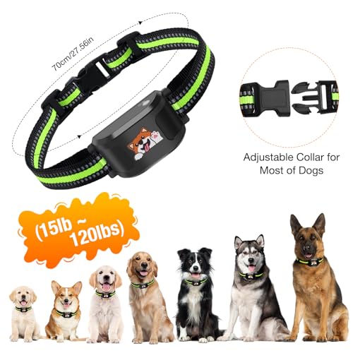 KJEFYPETZN Animal Collar in Small, Medium, Large, black-1