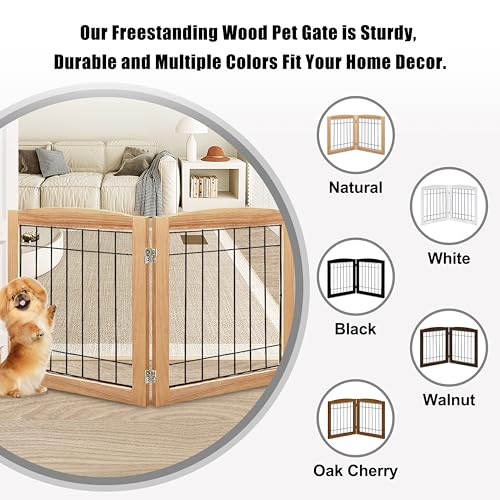 LZRS Temporary Gate in 24"Height-2 Panel, Natural