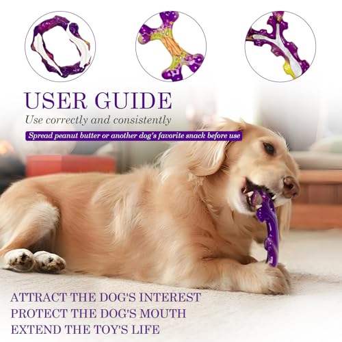 Frienhund Pet Toy in 3 Pack, Purple