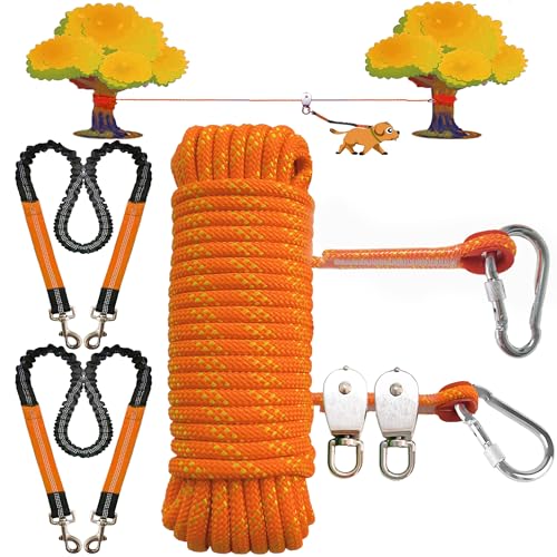 SIAELT Leash in 50Ft, Orange F2