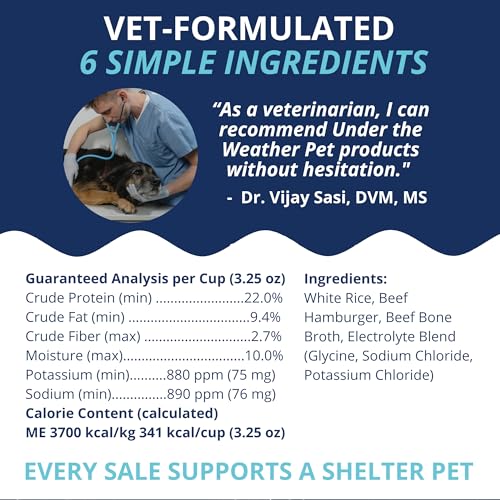 Under the Weather Pet Food in 6 Ounce (Pack of 1)